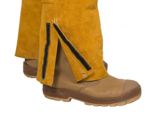 WELDAS-GOLDEN BROWN skórzane ogrodniczki spawalnicze 44-2648 