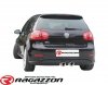 Tłumik końcowy środkowy RAGAZZON Volkswagen Golf V 2.0 Turbo FSI GTI sportowy wydech