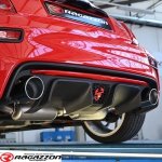 Tłumik końcowy podwójny Abarth 500 / 595 / 695 1.4 T-JET RAGAZZON stal 2x102mm sportowy wydech