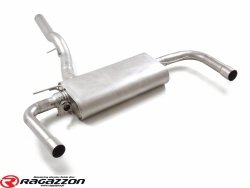 Tłumik końcowy z zaworem BMW F44 M235i xDrive 2020 - 2024 RAGAZZON sportowy wydech