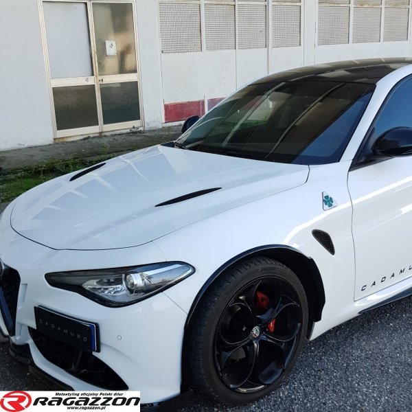 Poszerzenia błotników przednie + tylne, wide body CADAMURO Alfa Romeo Giulia do malowania