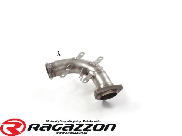 Downpipe, katalizator Maserati Ghibli Mk3 3.0D V6 2013 do 07/2018 RAGAZZON sportowy wydech