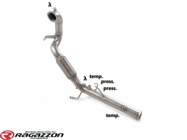 Downpipe, GPF off Cupra Formentor Cupra Leon 1.4 E-hybrid RAGAZZON sportowy wydech