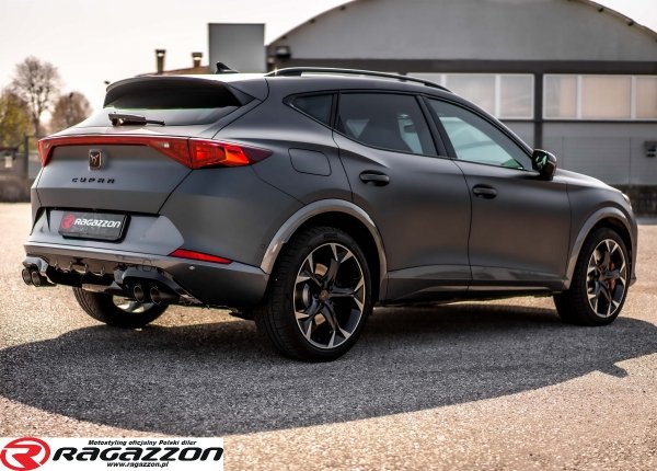 Tłumik końcowy przelotowy Cupra Formentor 1.5TSI RAGAZZON CARBON sportowy wydech