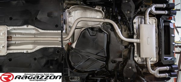 Tłumik końcowy Cupra Formentor 1.5TSI RAGAZZON BLACK sportowy wydech