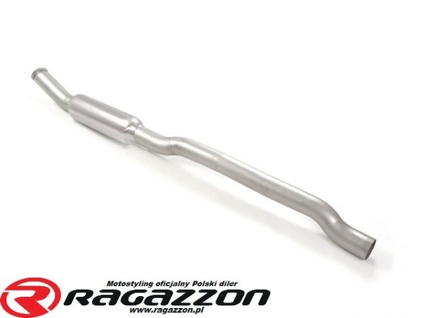 Tłumik środkowy z rezonatorem GPF off BMW F44 M235i xDrive 2020 - 10/2020 RAGAZZON sportowy wydech