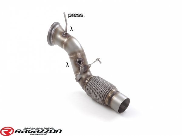 Downpipe BMW F22 F23 230i 185kW RAGAZZON sportowy wydech