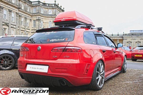 Dyfuzor, dokładka zderzaka rear diffuser STILE ITALIA VTR Alfa Romeo 159