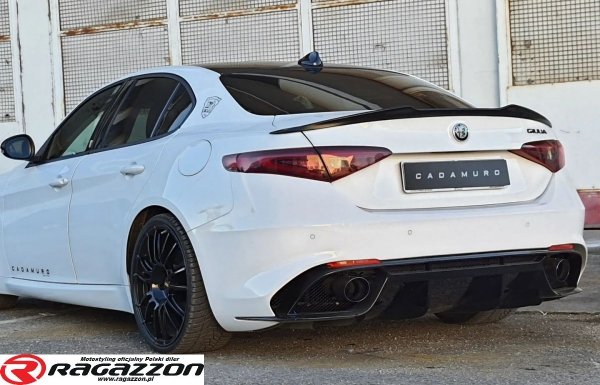 Lotka, spoiler klapy bagażnika Q-Style CADAMURO Alfa Romeo Giulia do malowania