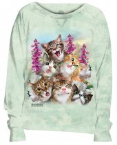 Kittens Selfie - The Mountain Ladies Sweatshirt
