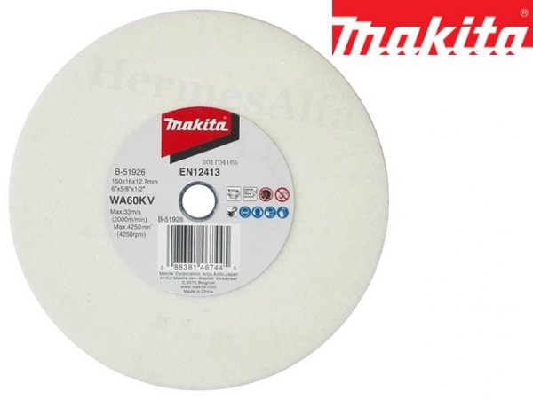 KAMIEŃ SZLIFIERSKI DO SZLIFIERKI STOŁOWEJ GB602 150mm MAKITA (A-47210) B-51926