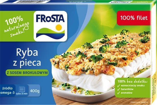 [FROSTA] Ryba z pieca brokulowa 330g/12