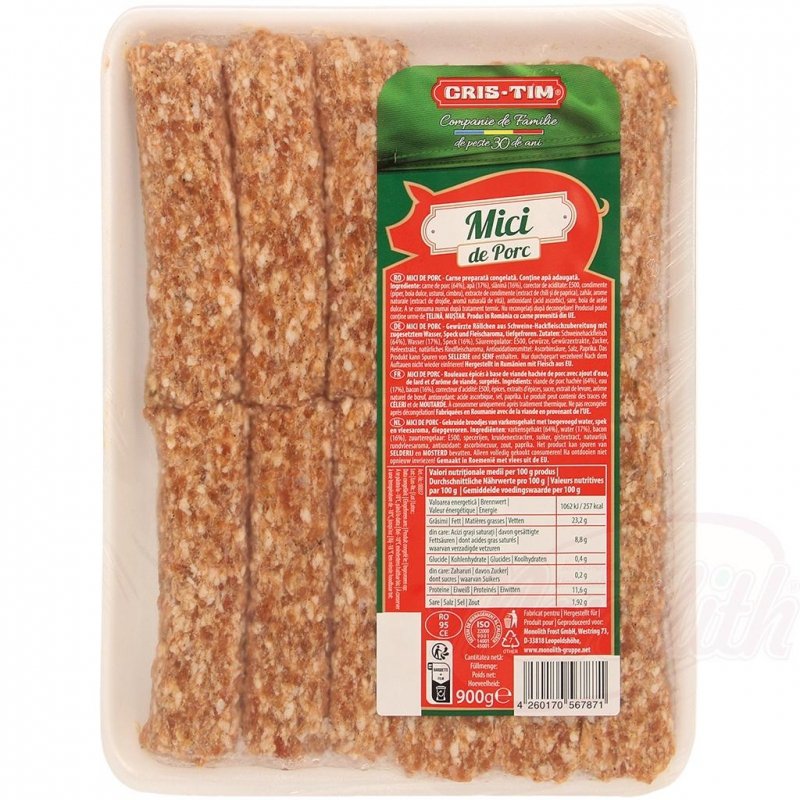 [CRISTIM]  &quot;MICI DE PORC&quot; wieprzowe 900g/14