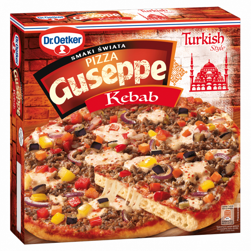 [DR.OETKER] PIZZA GUSEPPE KEBAB 420g/5szt 