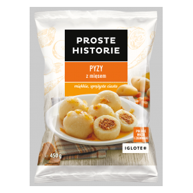 [IGLOTEX] PYZY Z MIĘSEM 450g/12