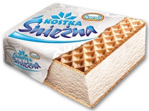 9148 Lody KORAL Kostka sniezna smietankowa z galaretka 180ml x48