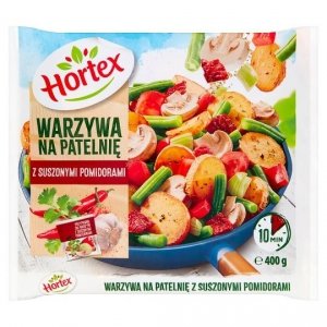 1125 Hortex WNP Warzywa Na Patelnię z suszonymi pomidorami 400 g 1x14