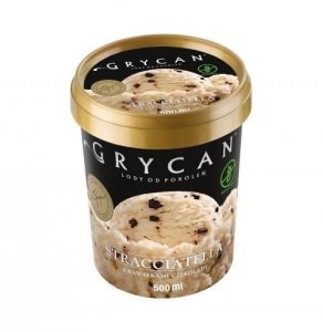9201 Lody GRYCAN stracciatella PREMIUM 500 ml 1/6