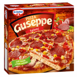 4008 Guseppe Pizza Salami 380g 1x5