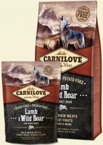 Carnilove Lamb & Wild for Adult 1,5kg