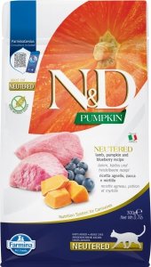 Farmina Cat N&D Pumpkin Lamb & Bluberry NEUTERED 300g