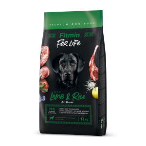Fitmin dog for Life - Lamb & Rice 12kg