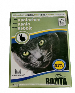 Bozita królik w sosie, kartonik 370g.