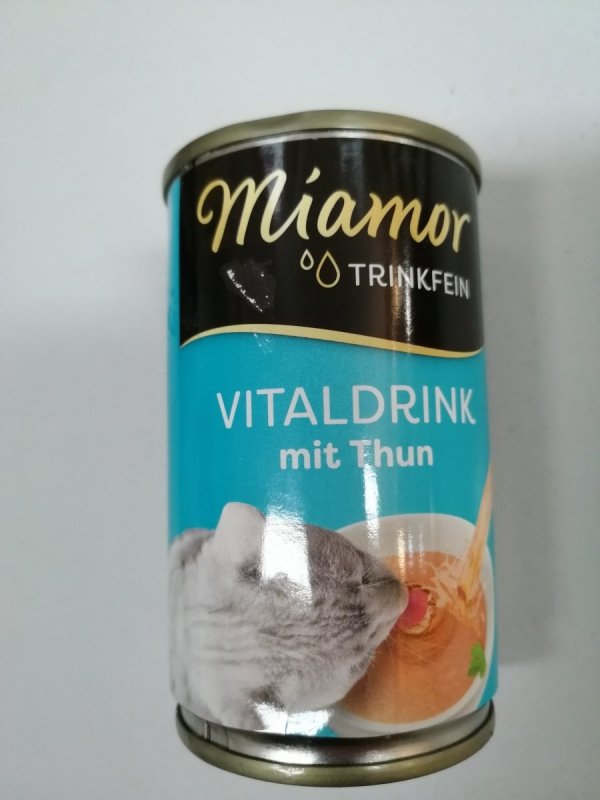 Miamor Vitaldrink z tuńczykiem puszka 135ml