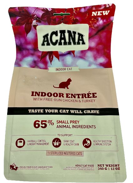 sucha karma Acana Indoor Entrée 340g. Indoor Cat dla domowych kotów