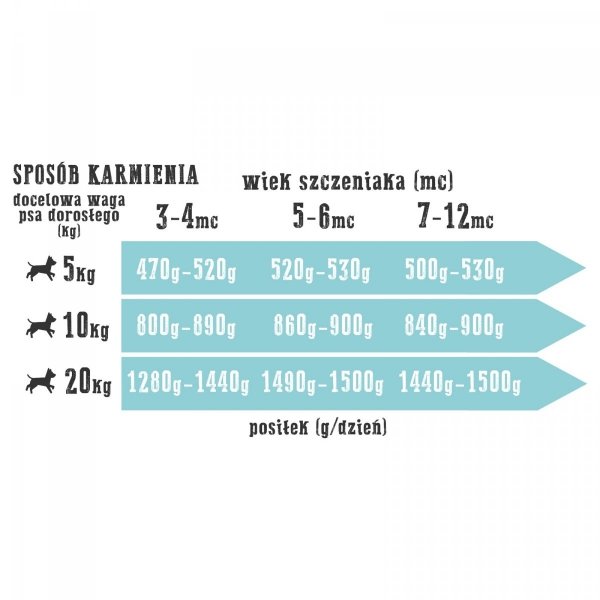 Wiejska Zagroda dla szczeniąt Rybna uczta 400g