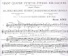 Moyse M.: 24 Petites etudes Melodiquesavec variations na flet