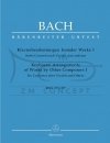 BACH J.S.: Klavierbearbeitungen fremder Werke I, BWV 972-977 (6 transkrypcji koncertów Vivaldiego i innych)