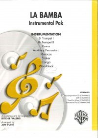 La bamba : Instrumental Pak (2 trumpets and percussion)