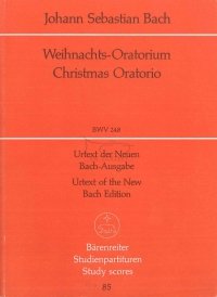 Bach Jan Sebastian: Weihnachts-Oratorium, BWV248, mała partytura