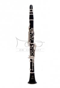 JOHN PACKER klarnet C JP124, ebonitowy, pełne oklapowanie, z futerałem