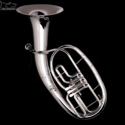 WESSEX tenorhorn BR130S posrebrzany, 3 wentyle obrotowe