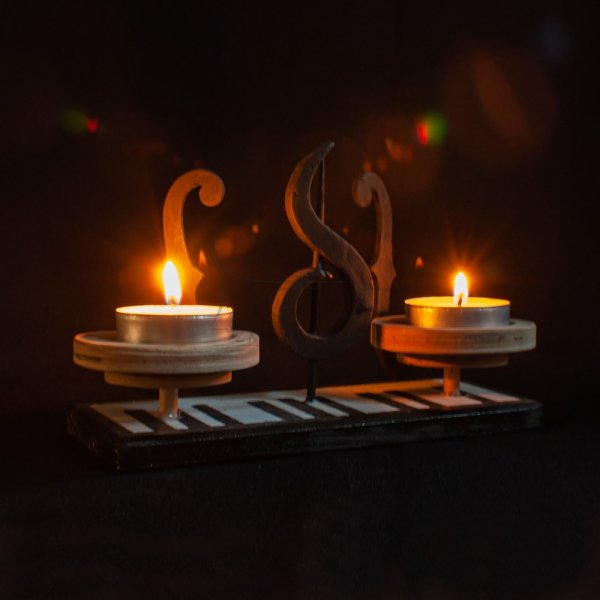 ZM CONCEPT świecznik dekoracyjny - SYMBOL, produkcja ręczna