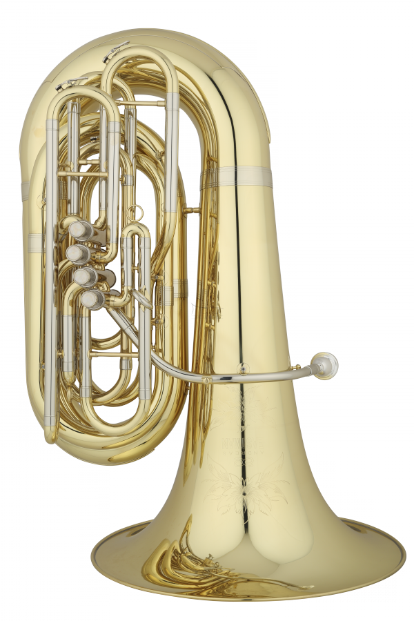 ANDREAS EASTMAN tuba B EBB524, PROFESSIONAL, 4/4, 4 wentyle tłokowe, lakierowana, z futerałem