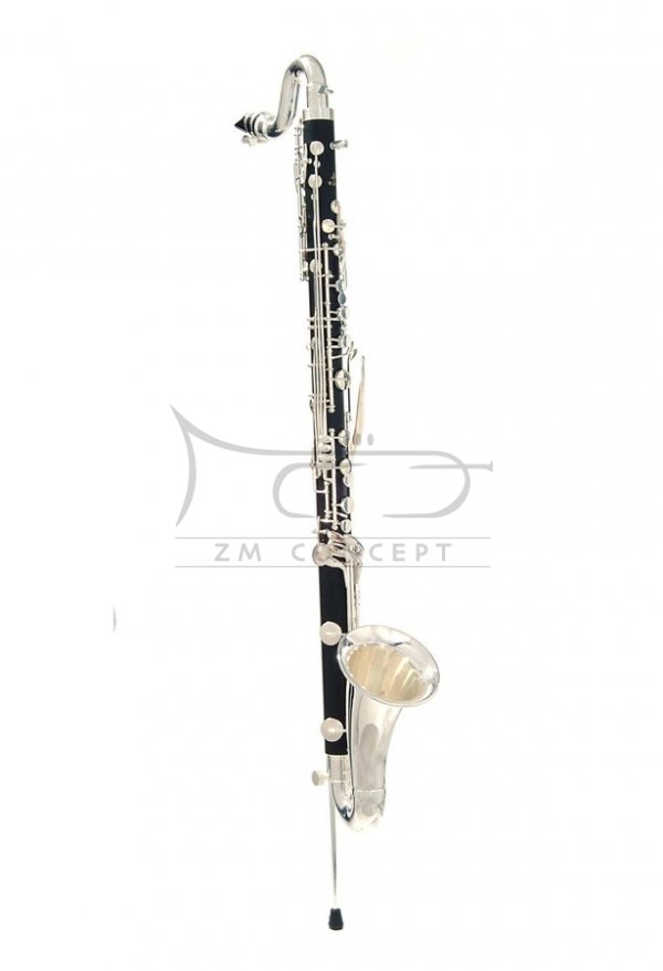 JOHN PACKER klarnet basowy Bb JP122, ABS, posrebrzane klapy, z futerałem