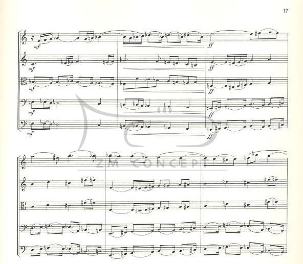Hindemith, Paul: 5 Stücke op. 44,4: na orkiestrę smyczkową, głosy (5-5-3-3-2)