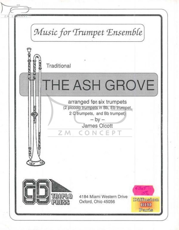 Olcott James: The Ash Groove na sześć trąbek