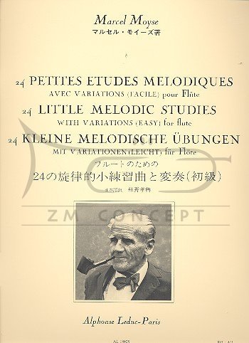 Moyse M.: 24 Petites etudes Melodiquesavec variations na flet