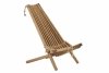Leżak Fotel drewniany EcoFurn EcoChair Jesion Brązowy