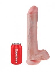 King Cock 13 Cock with Balls Flesh