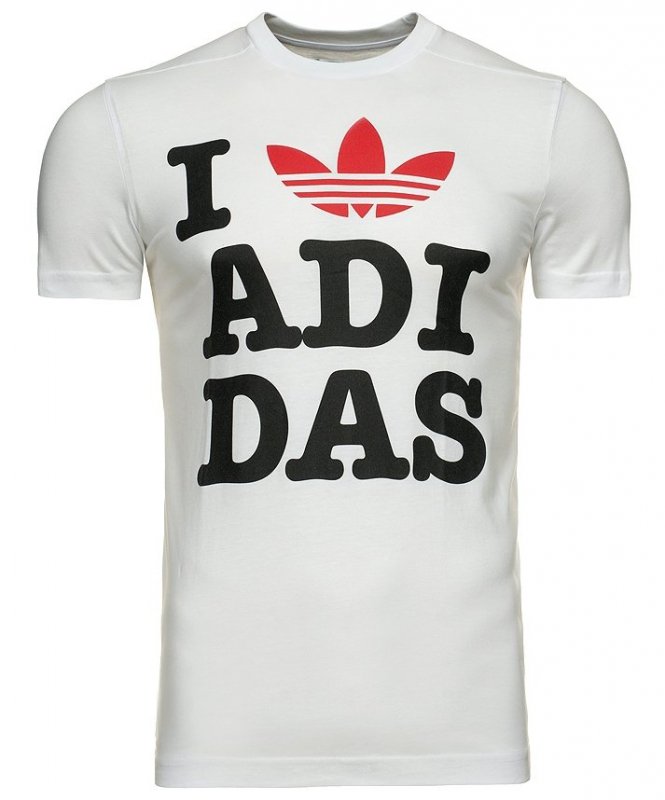 i love adidas t shirt