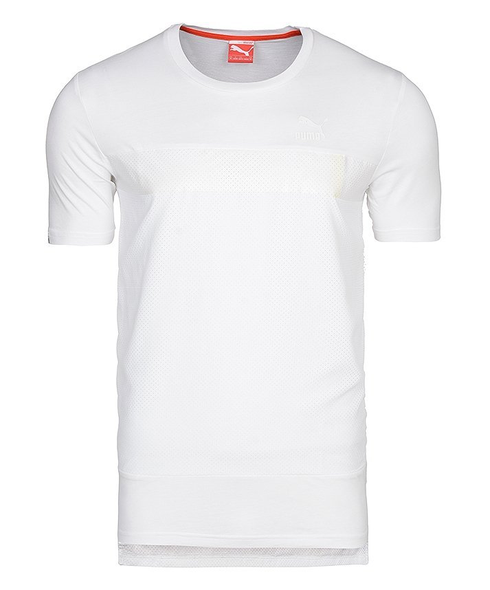 PUMA T-SHIRT GŁADKI BIAŁY KOSZULKA 568135 02