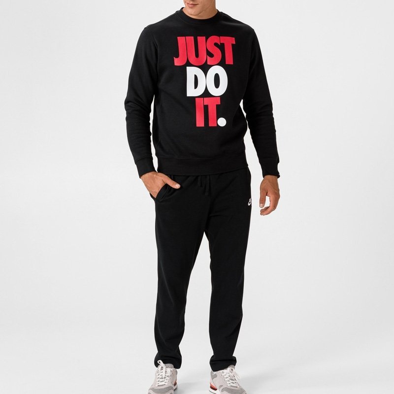 Nike bluza męska czarna Just Do It CK2239-010