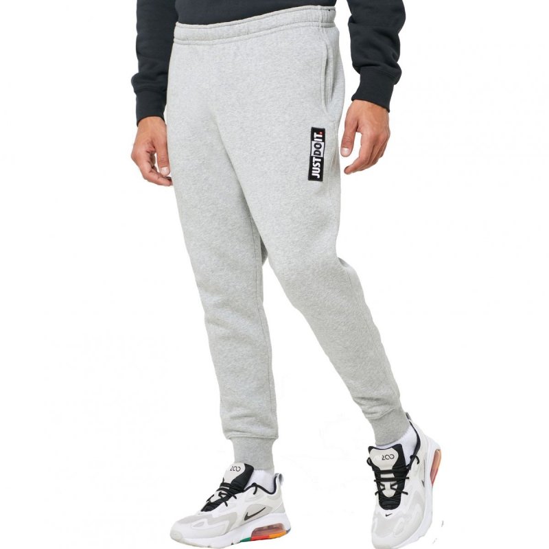 Nike spodnie męskie dresowe szare Just Do It CJ4778-063