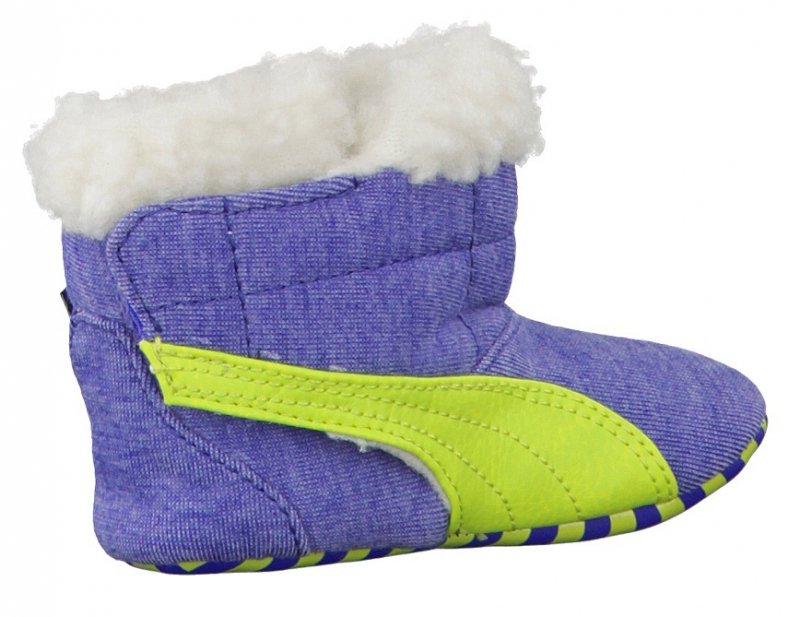 PUMA BUTY NIEMOWLĘCE ZIMOWE KOZACZKI TRZEWIKI BABY BOOT FUR 355185 01