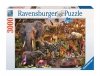 Puzzle 3000 Ravensburger 17037 Afrykańskie Zwierzęta